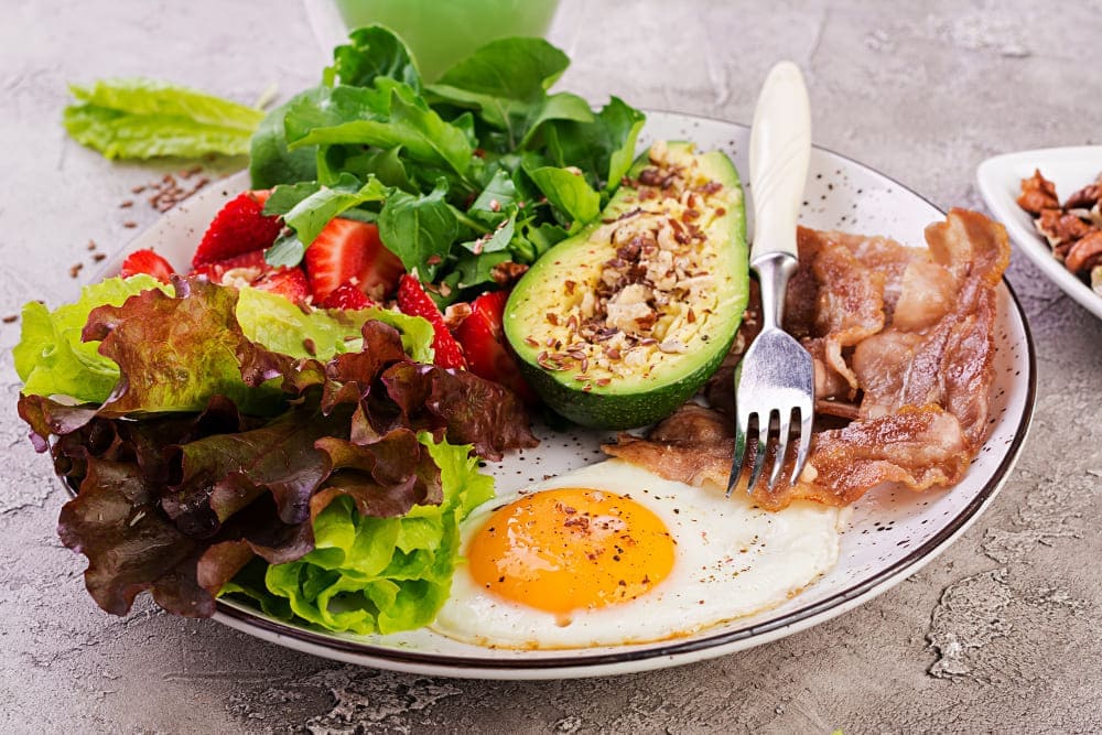 Dieta keto comida saludable